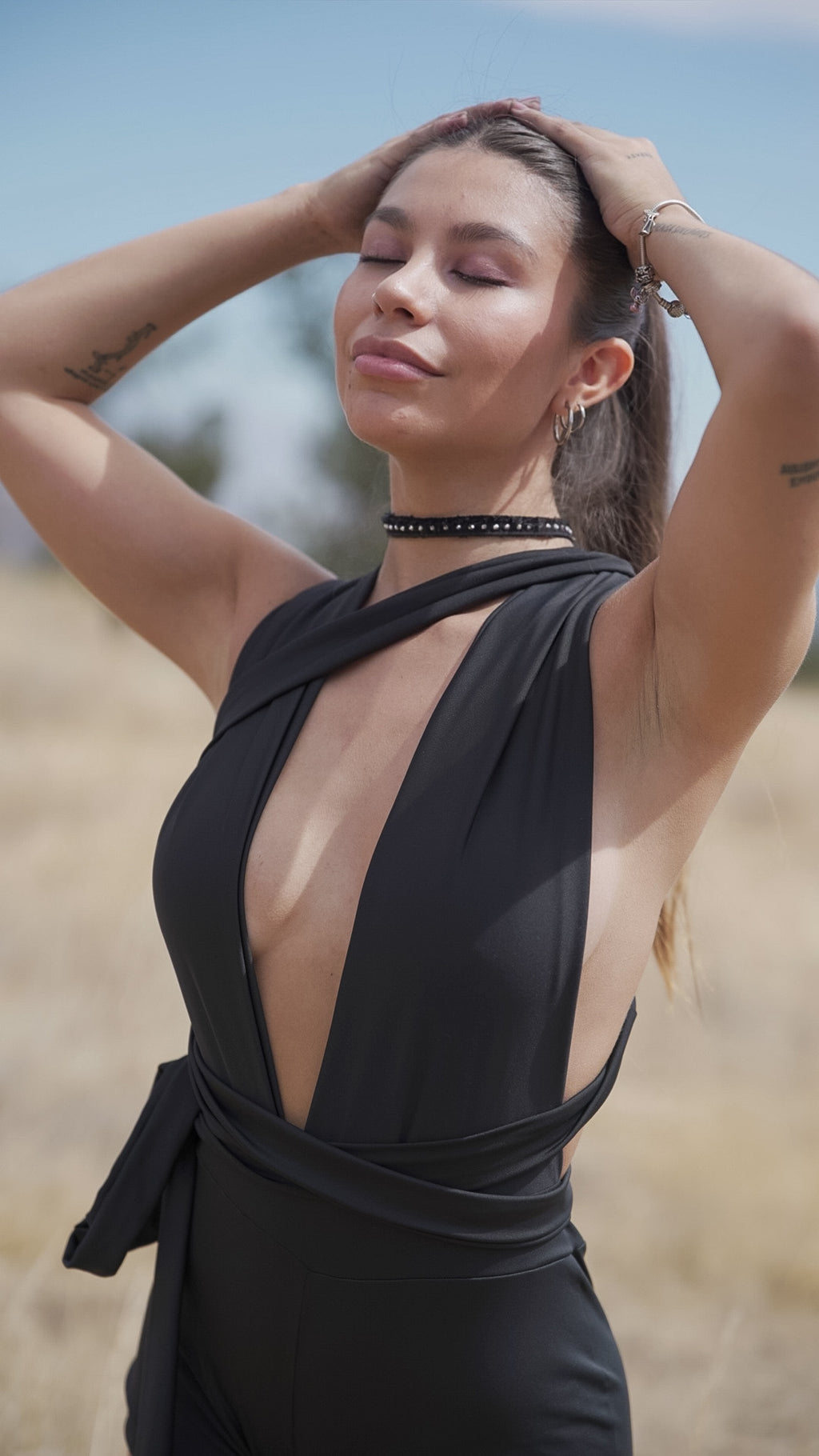 Catsuit Black Mamba Multiuso