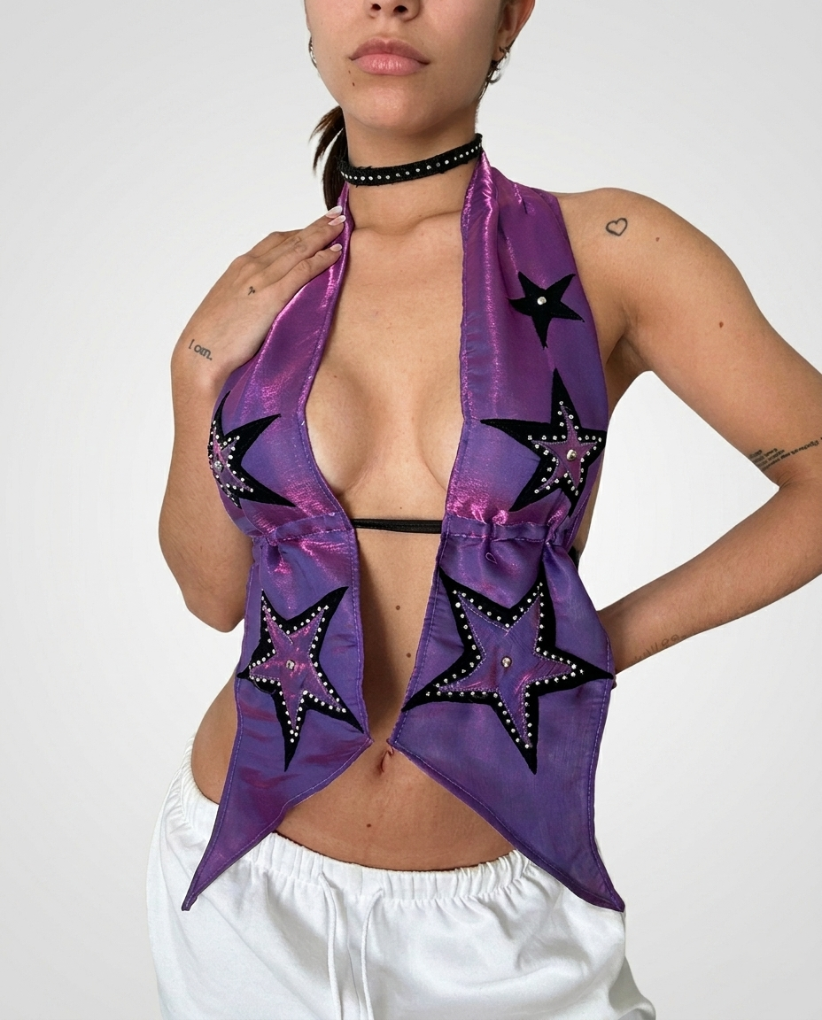Top Star morado brillante - One Of A Kind