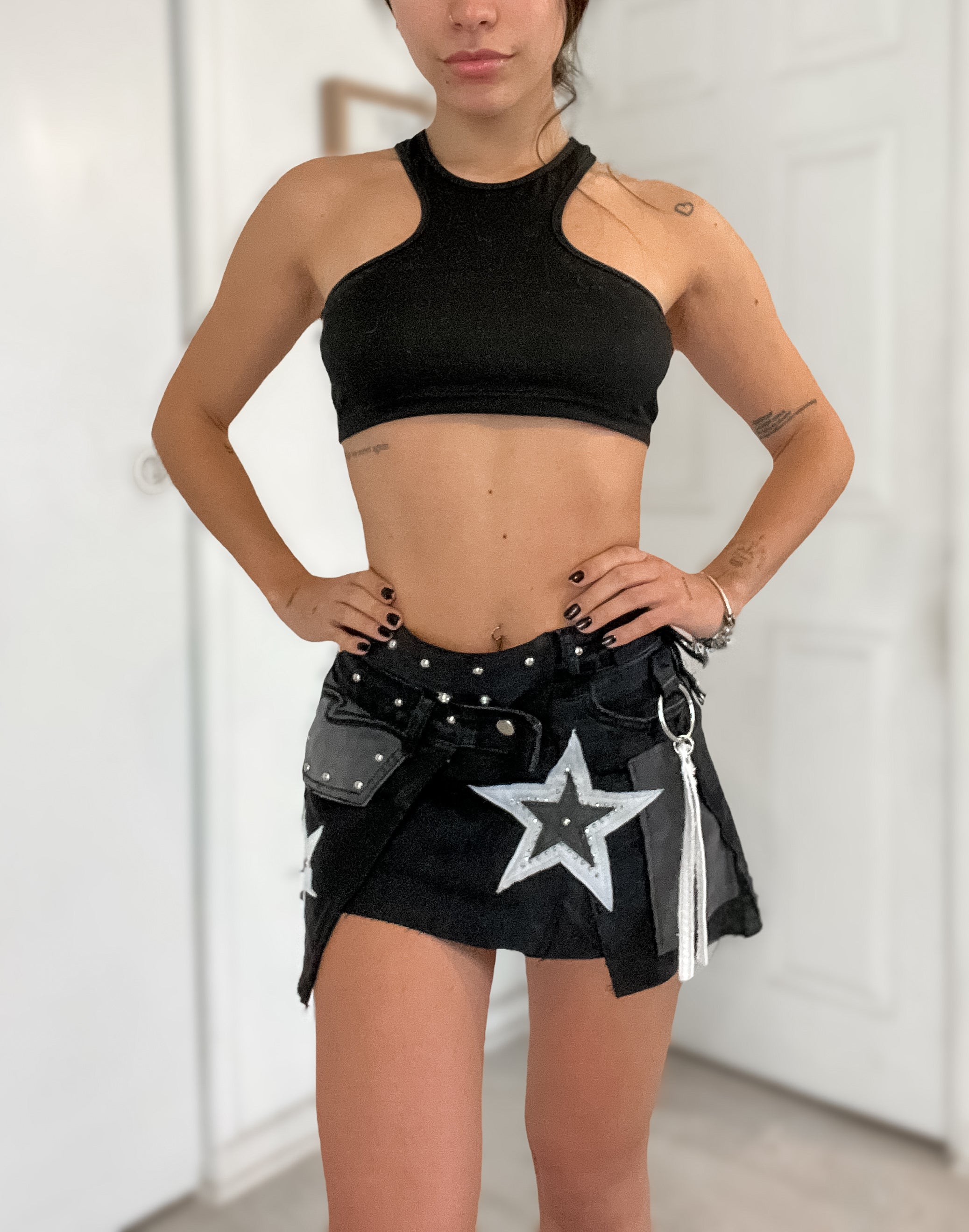 Mini falda Black Sunday - One Of A Kind