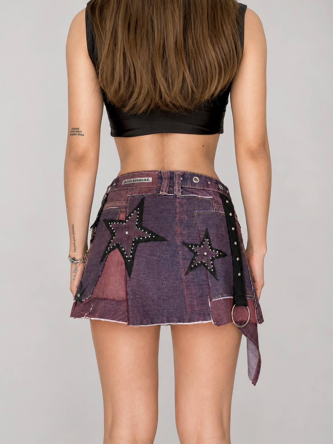 Mini falda Purple  - One Of A Kind