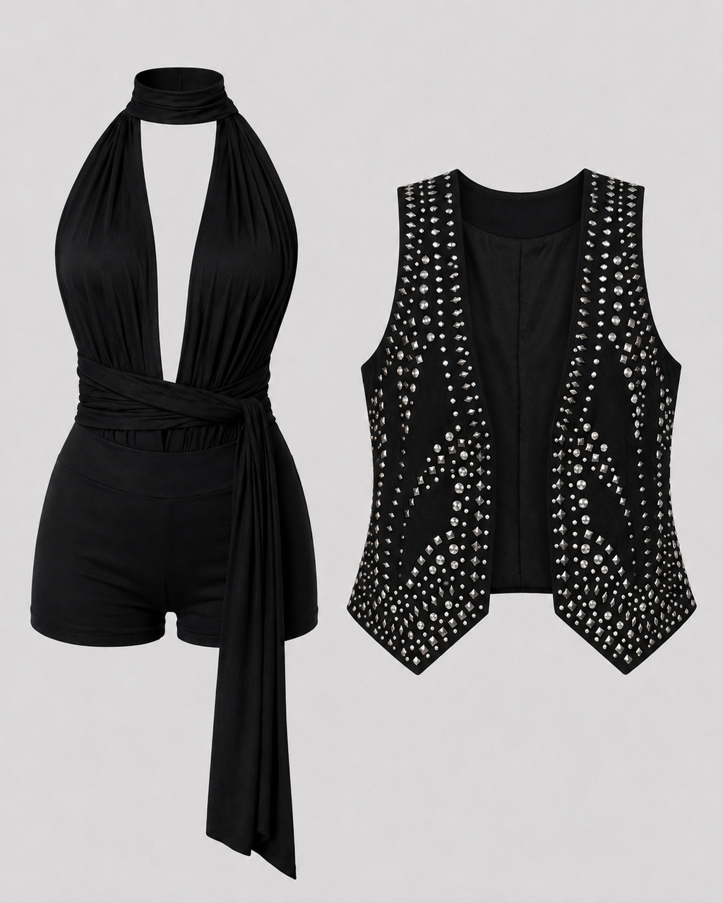 CATSUIT BLACK MAMBA + GILLETTE REBEL
