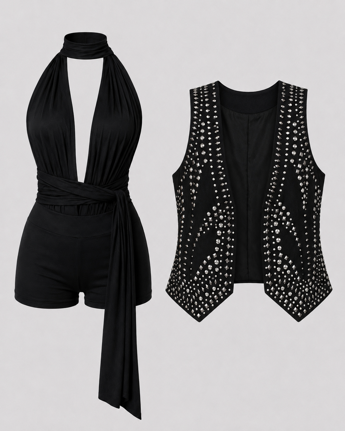 CATSUIT BLACK MAMBA + GILLETTE REBEL