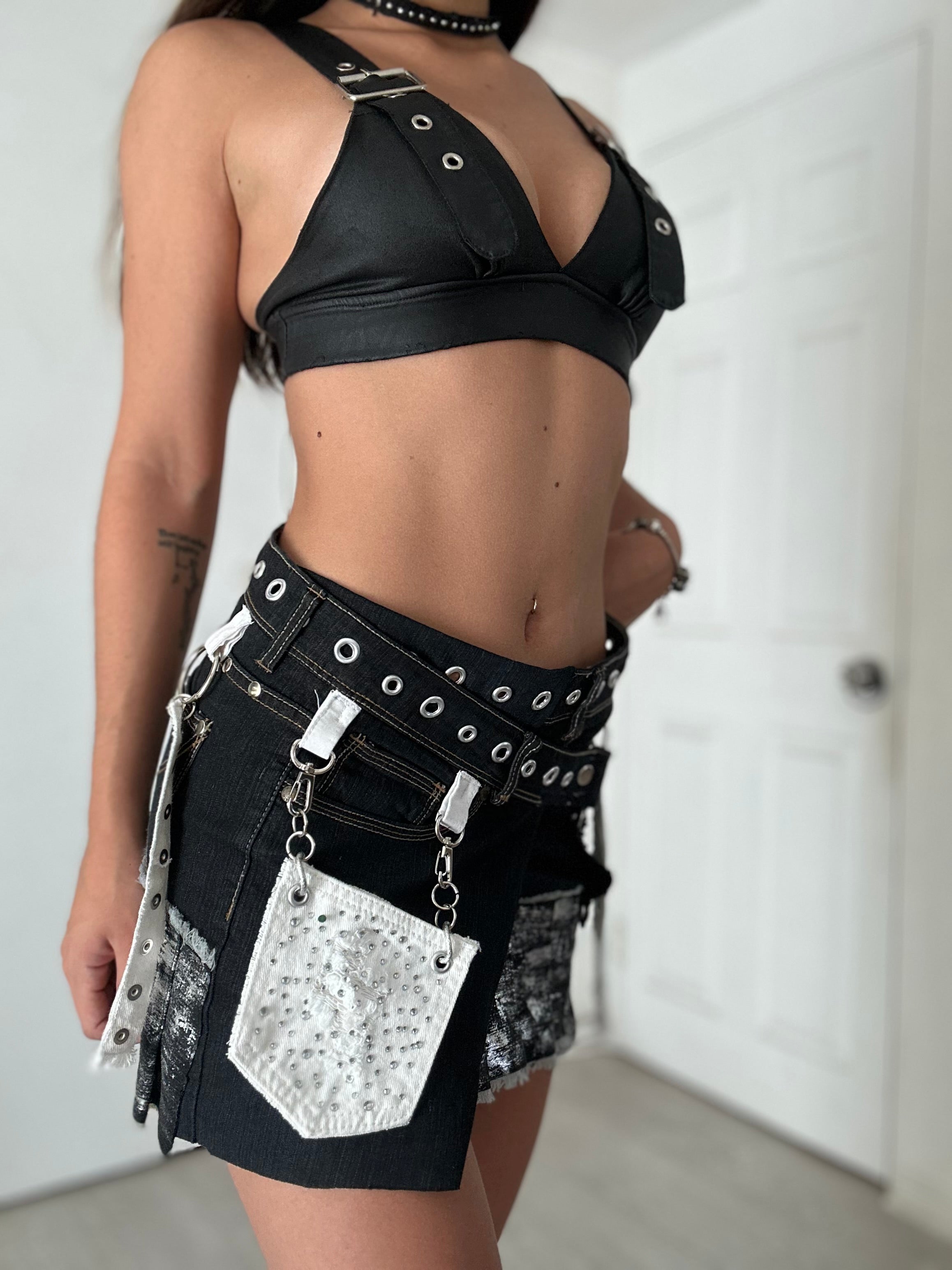 Mini falda Skar  - One Of A Kind