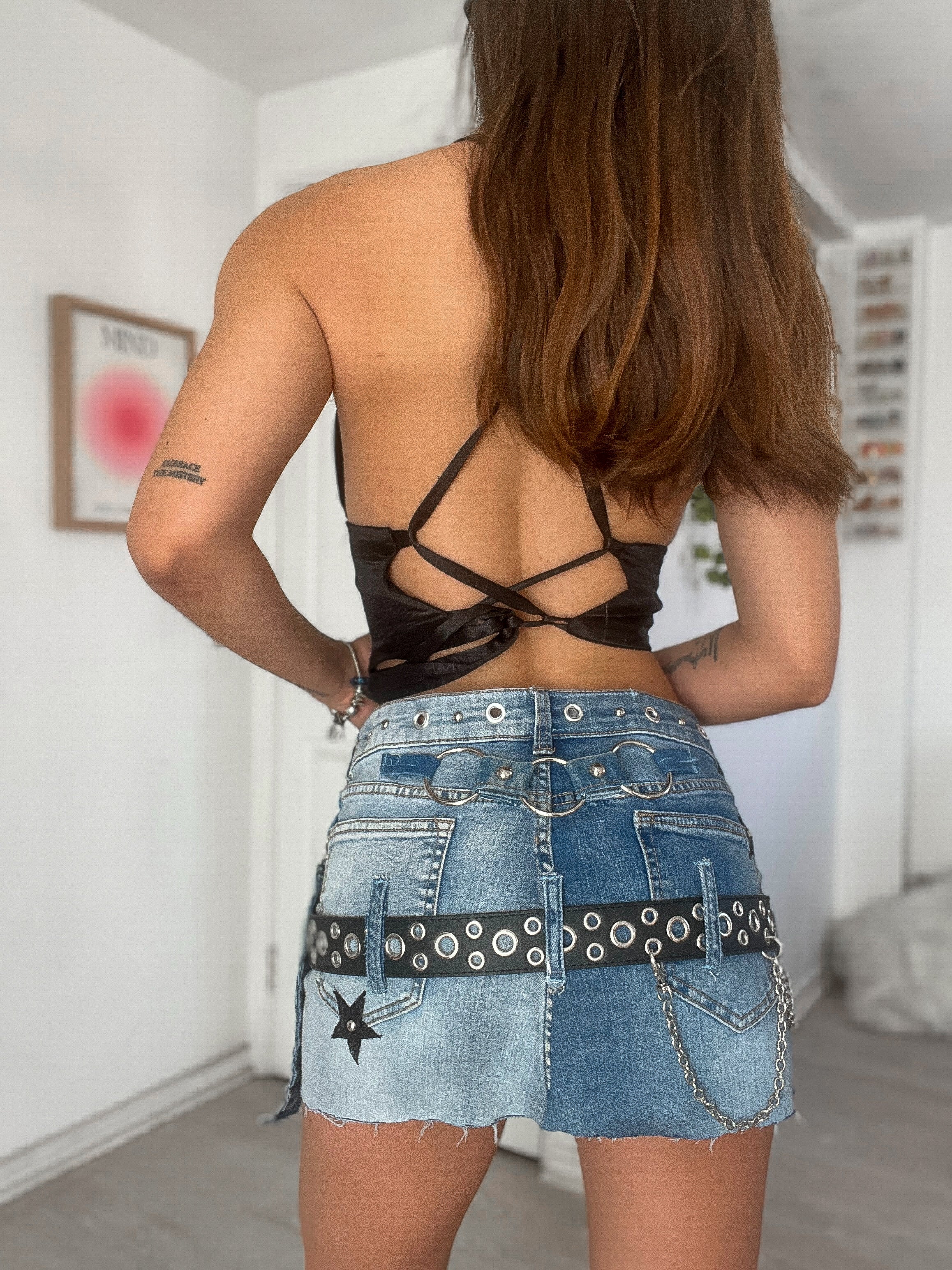 Mini falda Feather - One Of A Kind