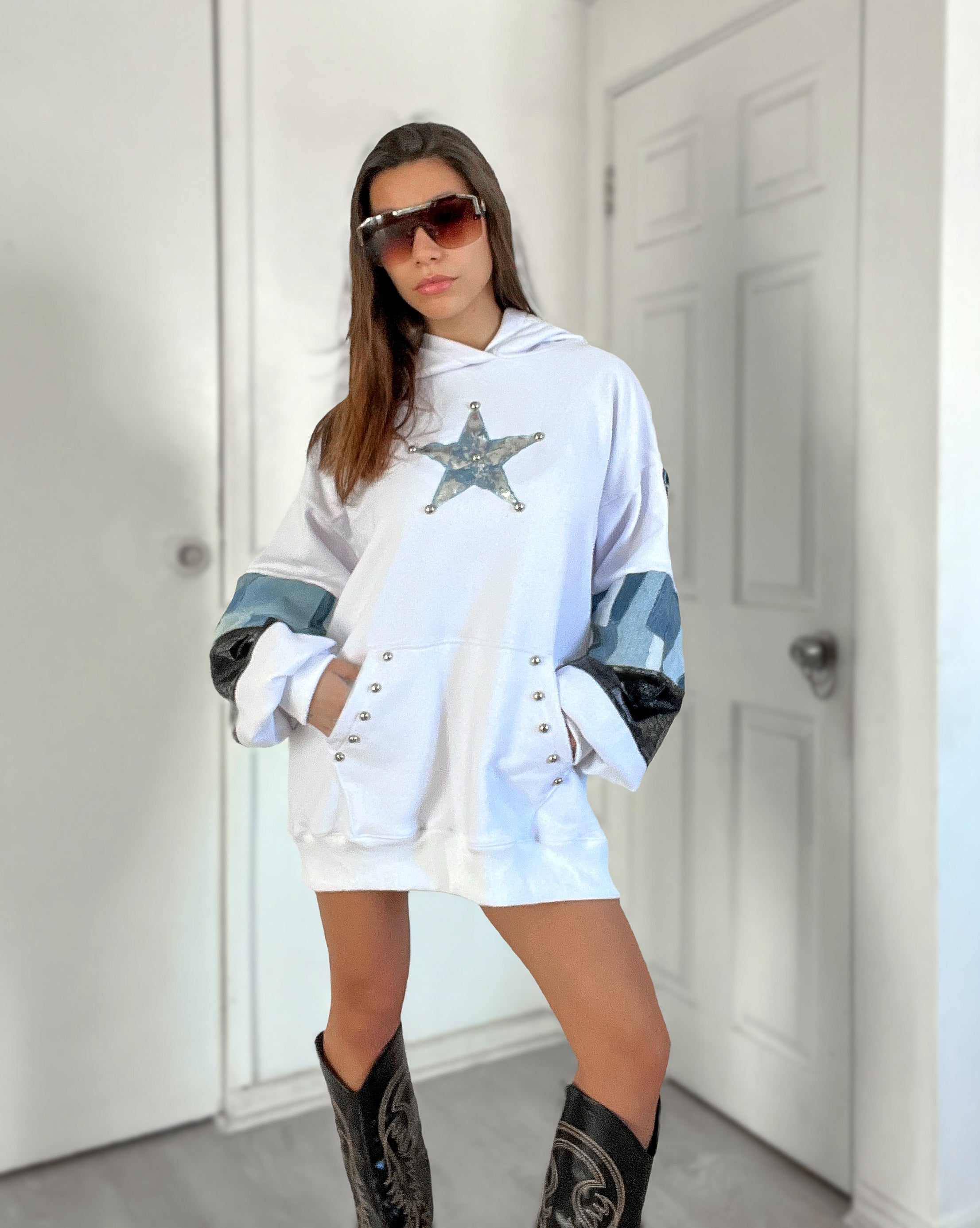 Poleron Starhood Blanco
