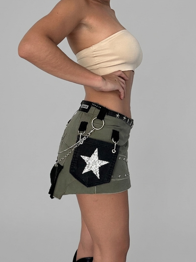 Mini falda Army - One Of A Kind