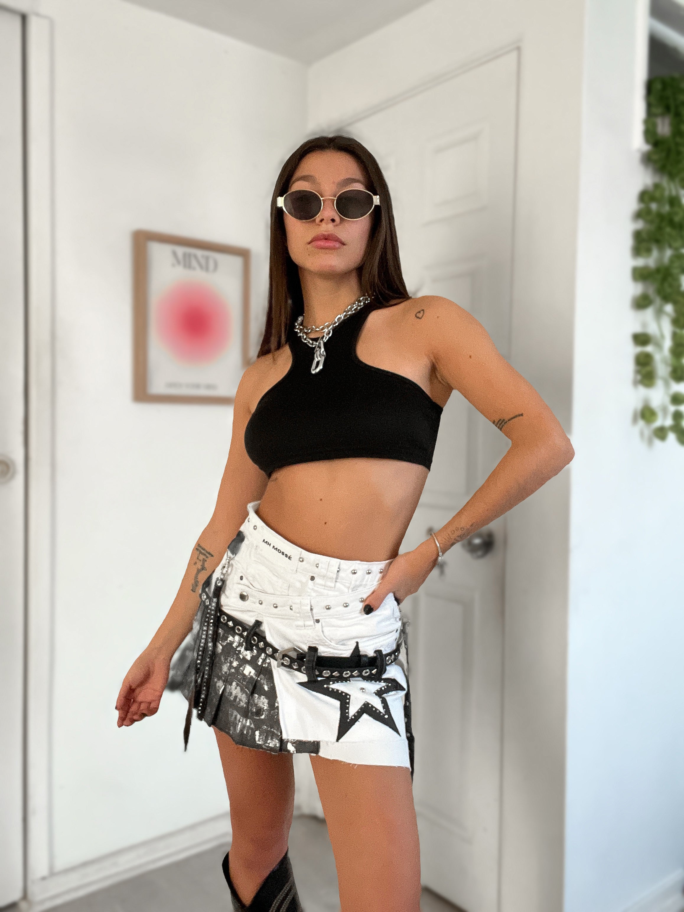 Marlene Mini Skirt - One Of A Kind