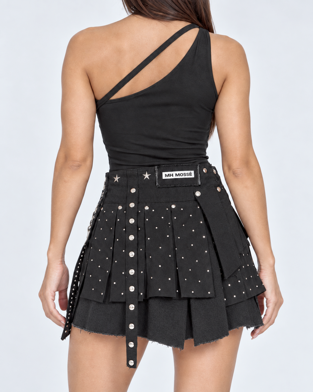 Mini falda Black Emina - One Of A Kind
