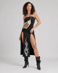 MAXI VESTIDO FIRE + RIÑONERA WONDER