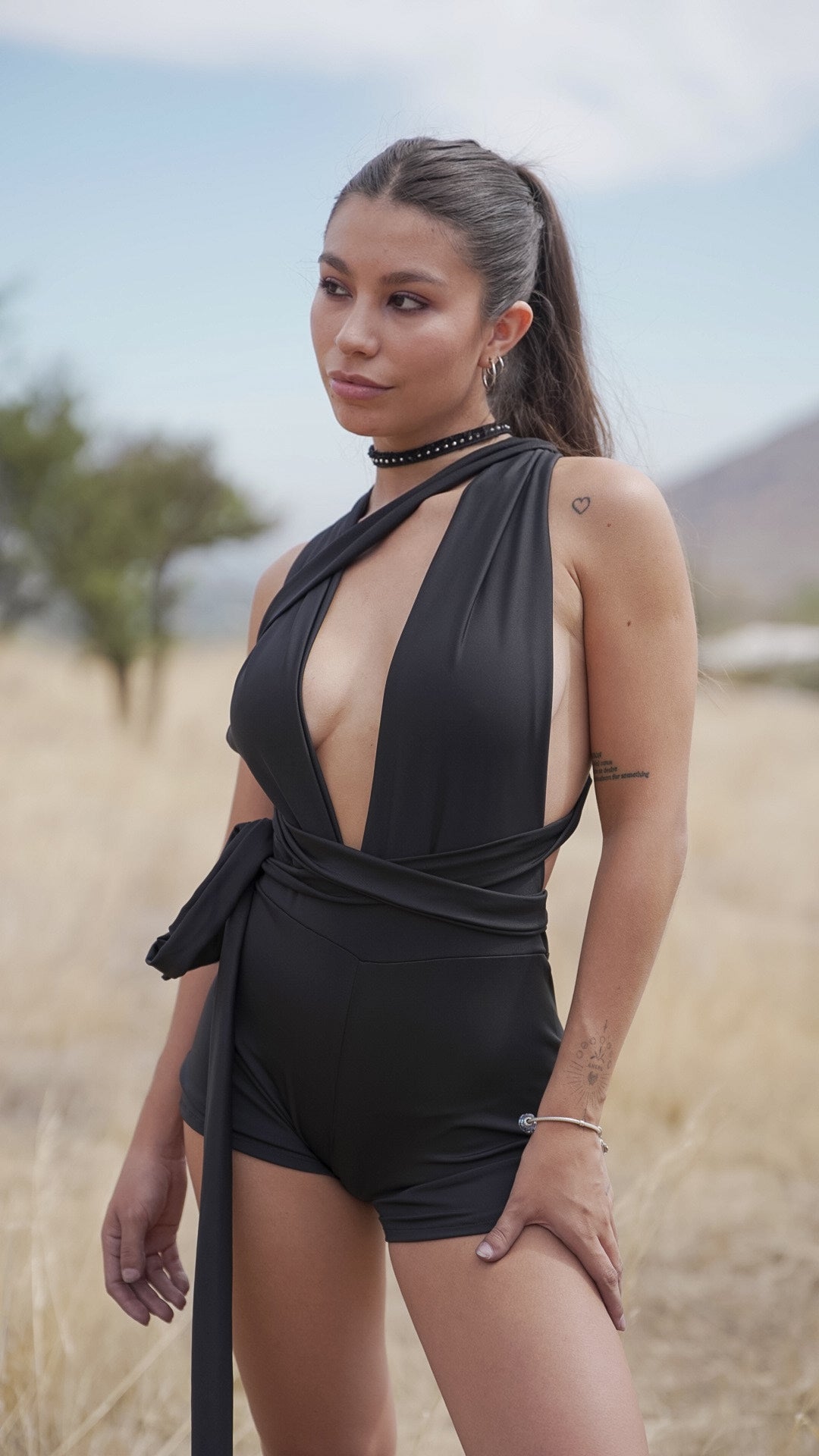 Catsuit Black Mamba Multiuso