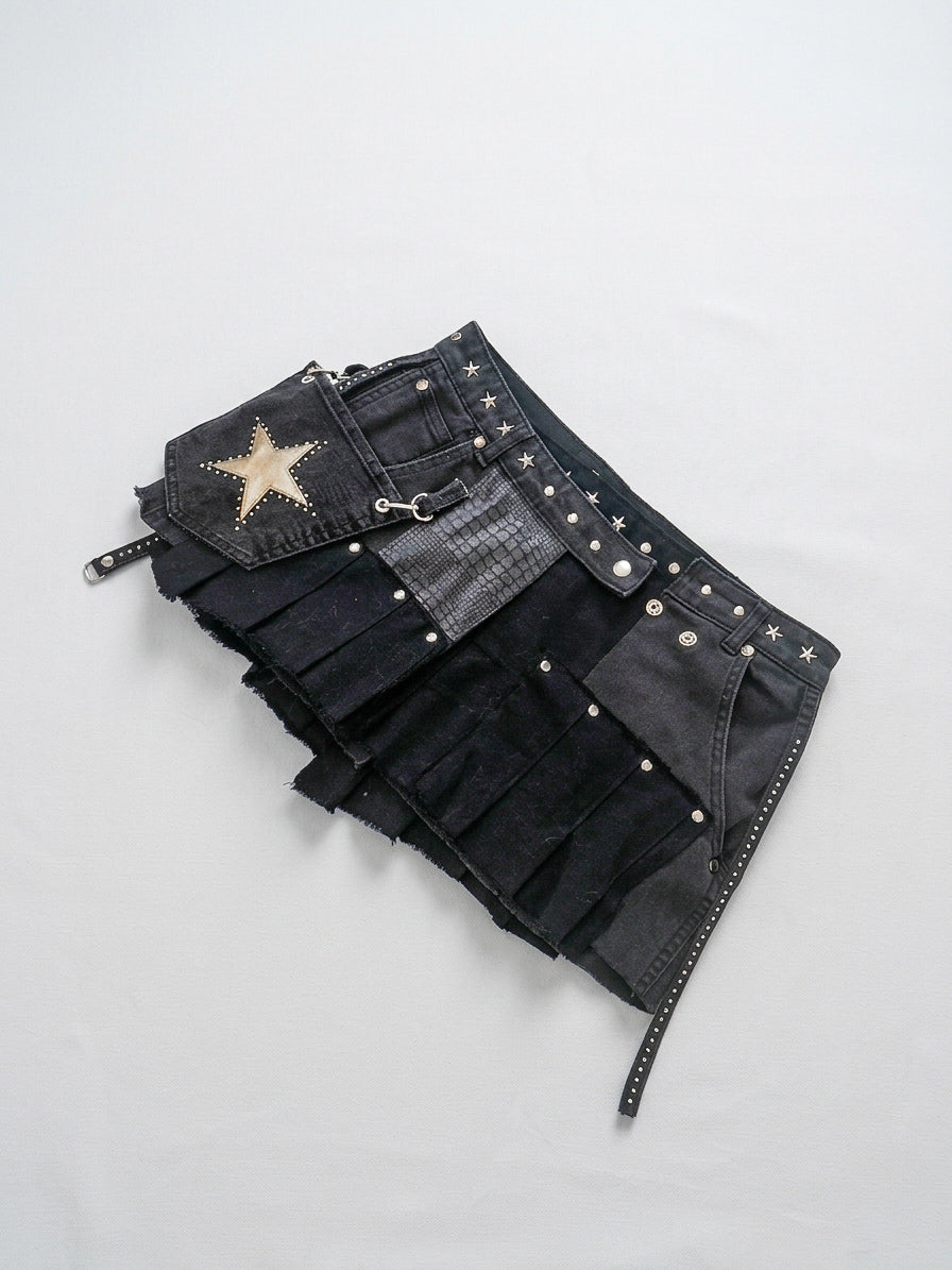 Mini falda Gold Star - One Of A Kind