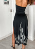 Maxi Vestido Camille Fire Shine