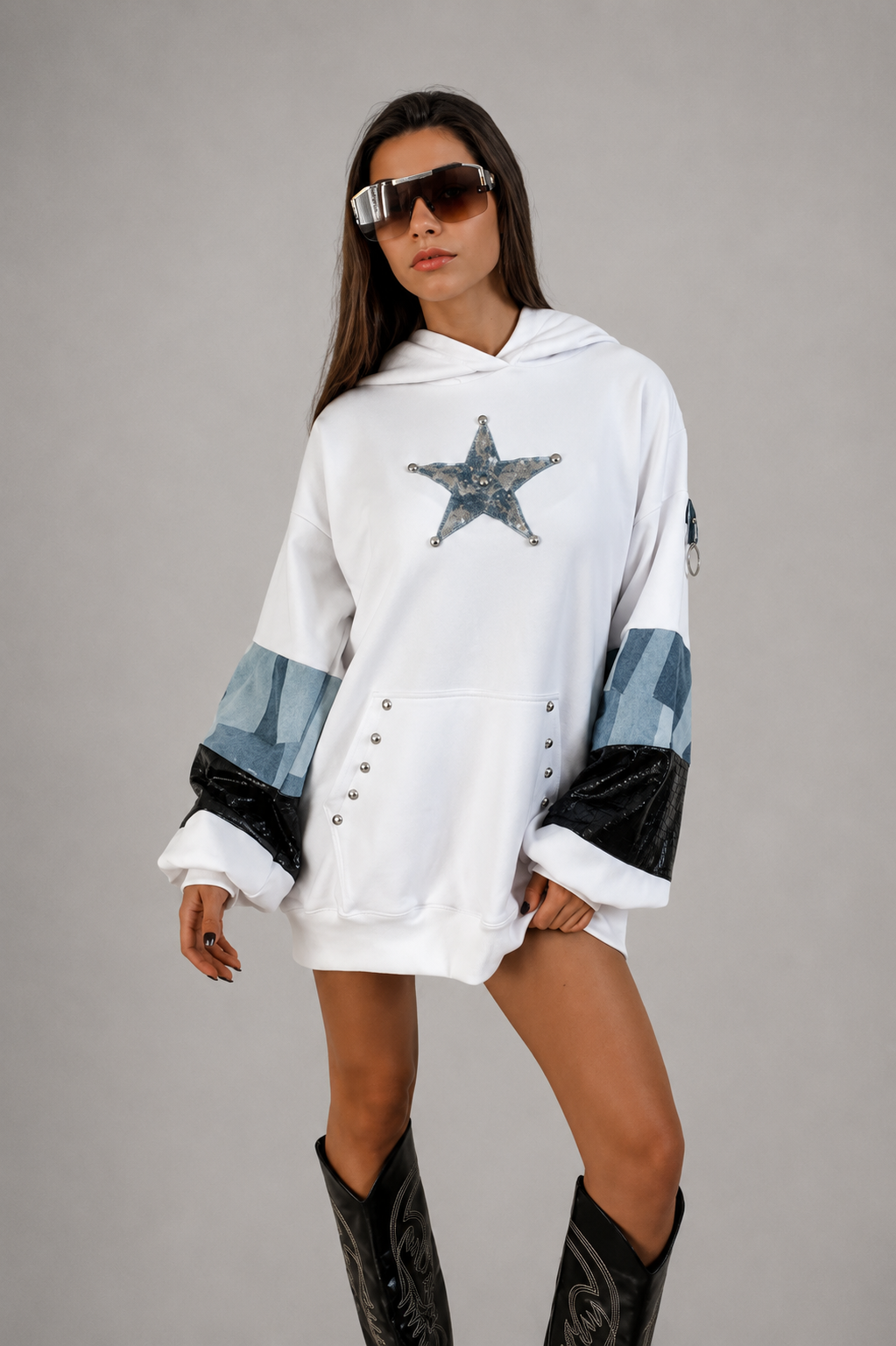 Poleron Starhood Blanco