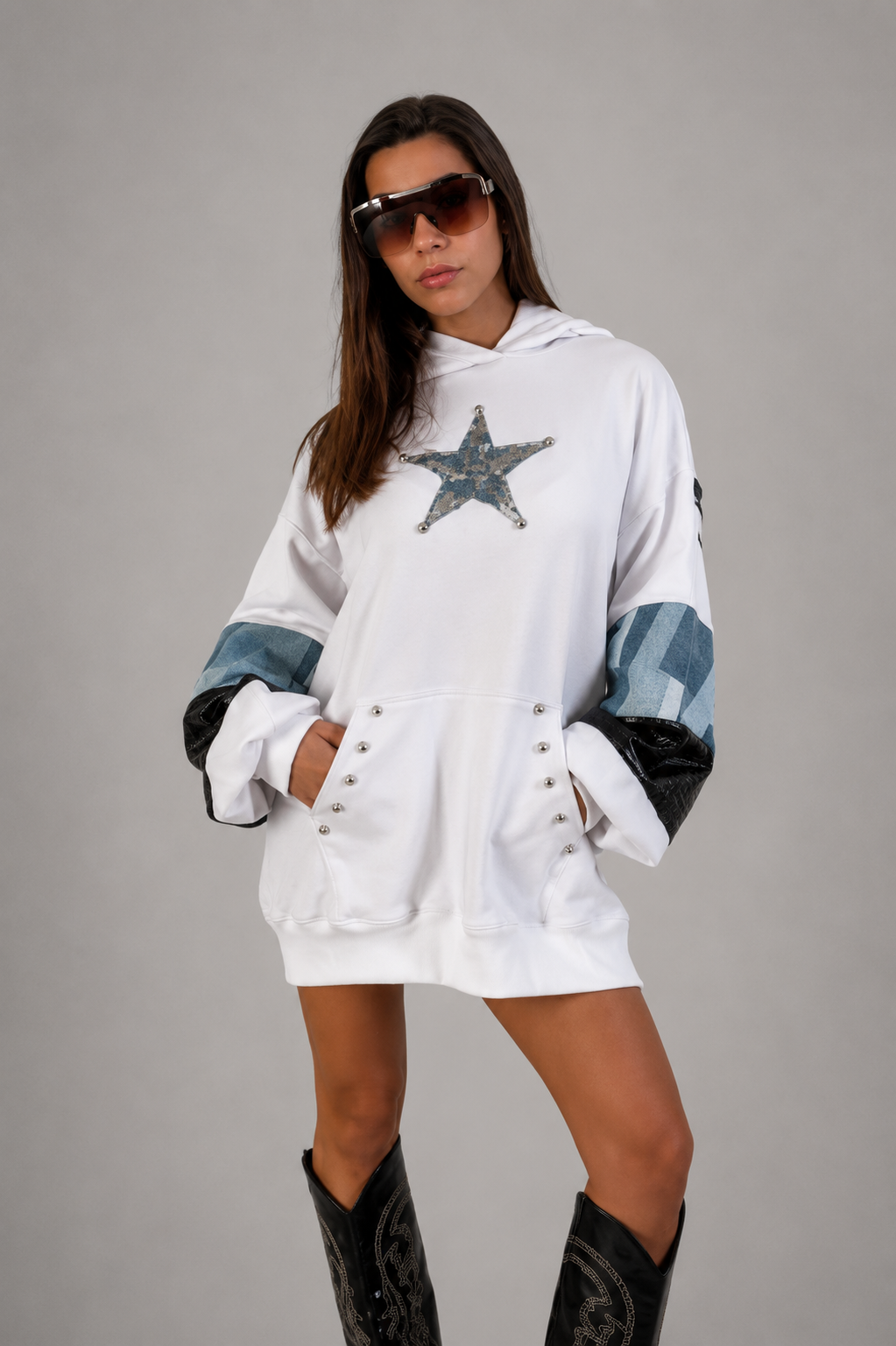 Poleron Starhood Blanco