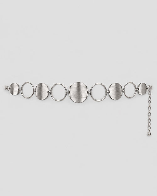 Cinturón Concho Boho Silver