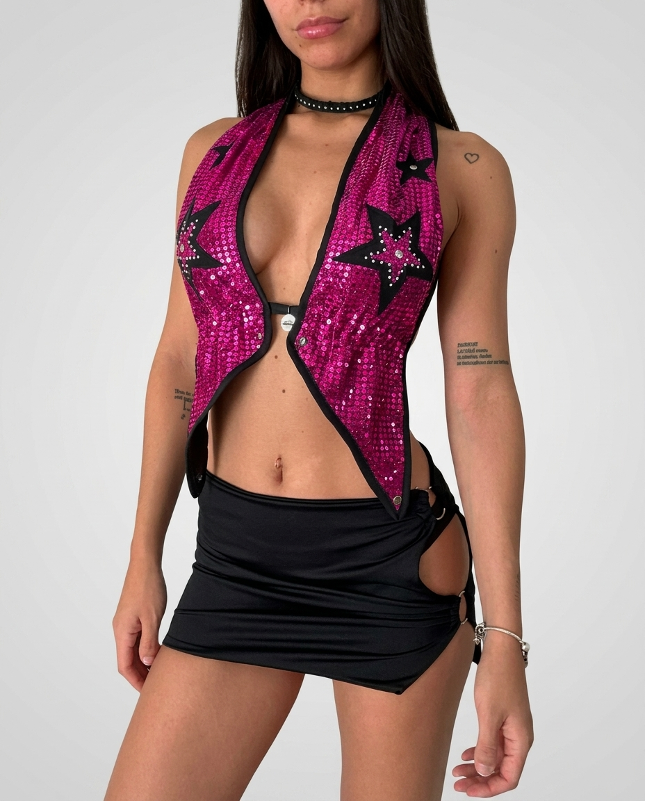 Top Star Lentejuelas Rosado - One Of A Kind