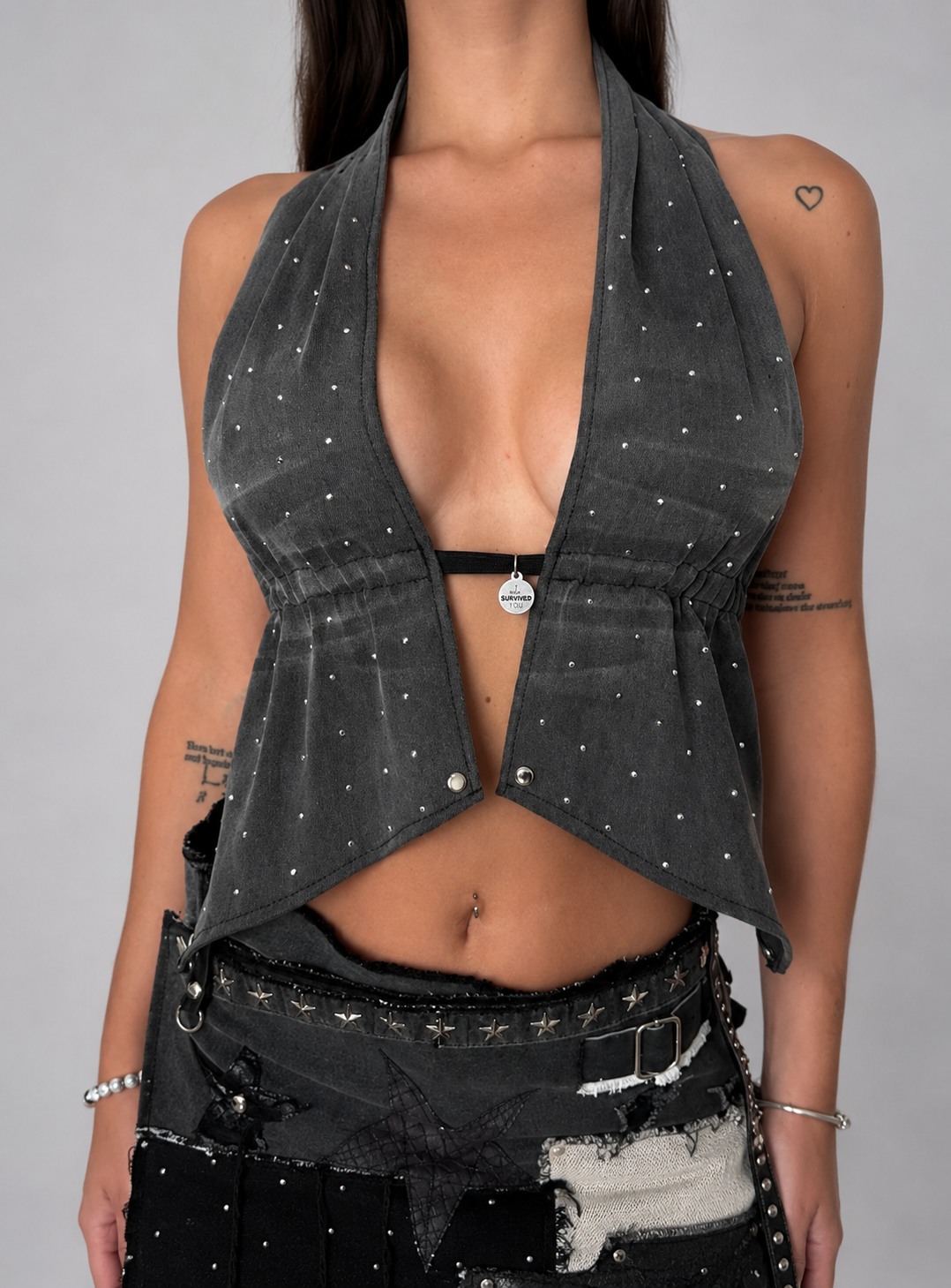 Top Akali Shine gris - One Of A Kind