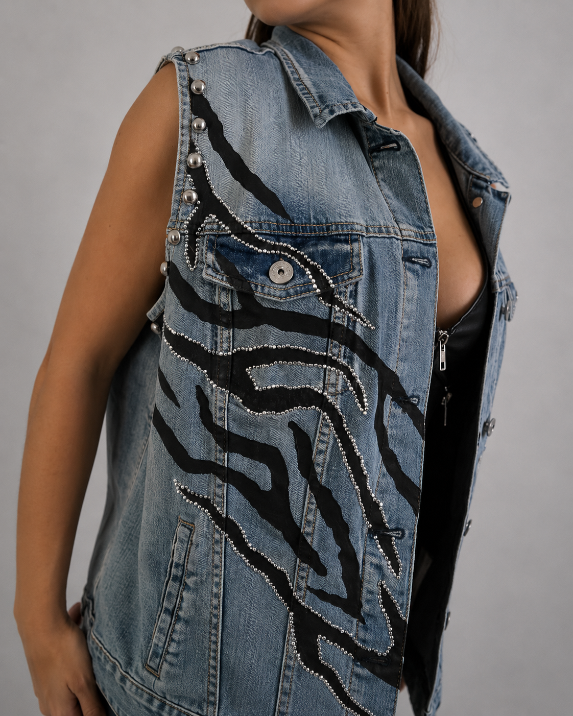 Zebra shine jacket