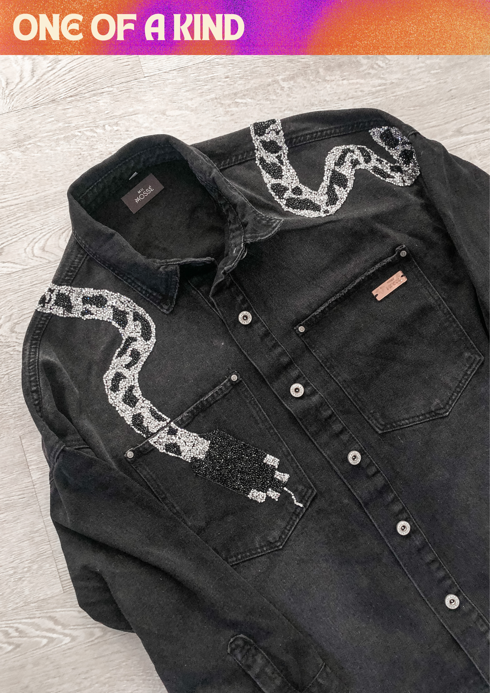 Chaqueta Snake Shine